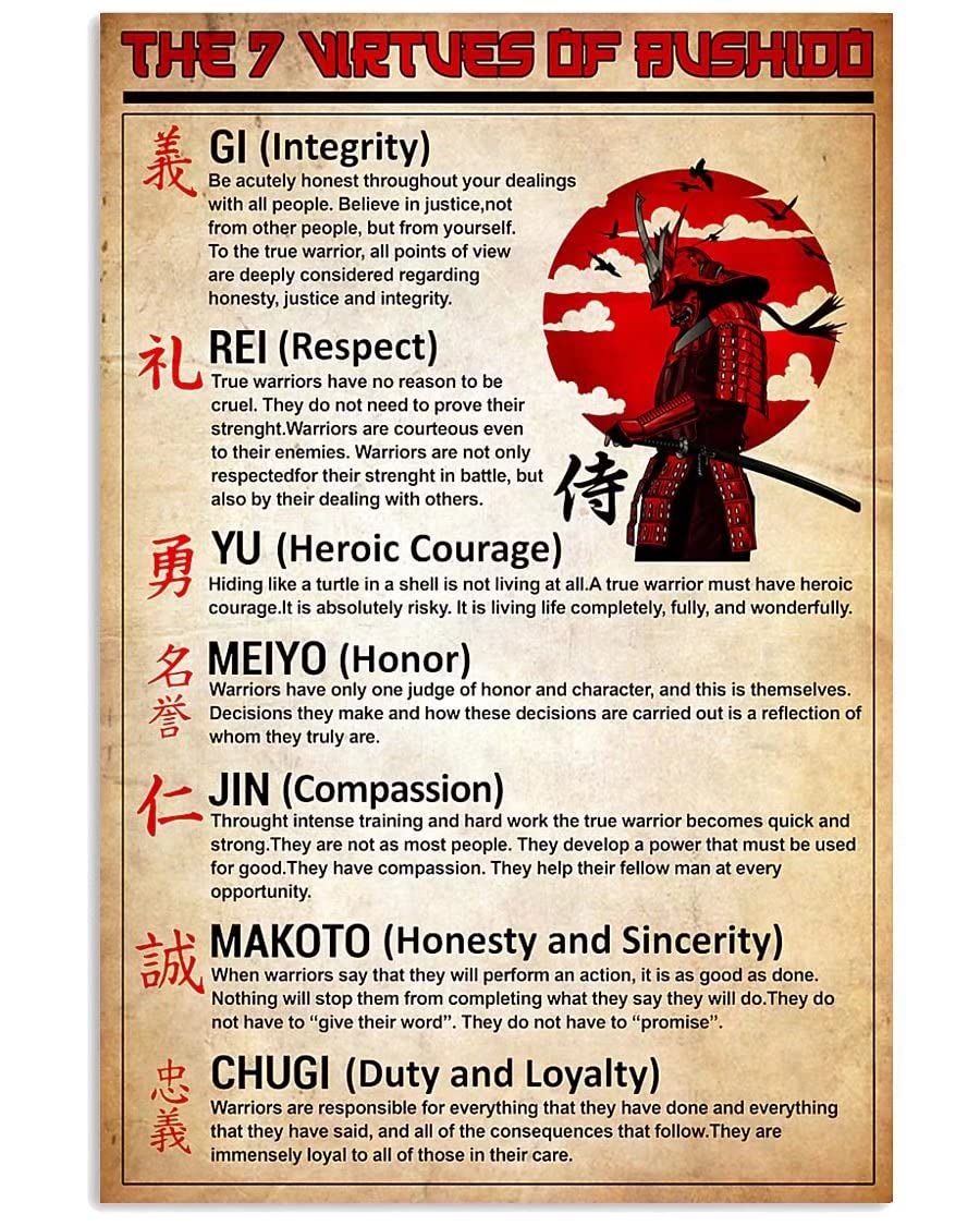 ⭕️LIMITED 30⭕️ BLOODSPORT BUSHIDO POSTER ⭕️LIMITED 30⭕️ BLOODSPORT BUSHIDO POSTER ⭕️LIMITED 30